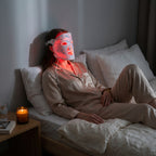 Maska LED na Twarz MK1 | Terapia Fotonowa do Domu | 7 Kolorów Światła | Zima Blue Cosmetics